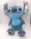 Disney Stitch Plush Rainbow Ears Large Stuffed Animal Blue Lilo & Stitch 20"