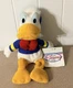 Donald Duck Mini Bean Bag NWT from the Disney Store 8" Plush Beanie Toy