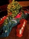 Mighty Max Storms Dragon Island - 1994 Bluebird Mattel Playset Working Lights