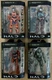 LOT OF 4 Halo Jazwares The Spartan Collection Figures MINT IN BOX/UNOPENED