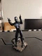 Toy Biz Marvel Legends SPIDER-MAN Classics Black Suit Symbiote W/ Stand Loose