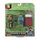 Minecraft Overworld Survival Pack Steve Series 1 Action Figure Jazwares