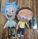 Funko RICK AND MORTY Stuffed Soft Toy Set 2017 Galactic Plushies Plushes Vg+!