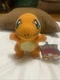 2017 Pokemon CHARMANDER Stuffed Plush Toy Factory 7" NWT Holographic seal