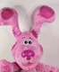 Blues Clues & You Peek A Boo Magenta Plush Dog Talks Ears Move Nickelodeon