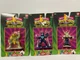 BanDai 1993 Mighty Morphin Power Rangers Mini Figures Villains 3 pcs MOC aliens