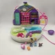 Polly Pocket Rainbow Funland Theme Park Backpack 2019 GKJ65 Playset + Figures