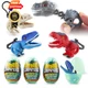 DINOBROS Easter Egg with Dinosaur Toys Filled for Kids, 4 Surprise Multicolor 