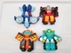 Transformers Playskool Heroes Bots Lot Of 4 Hotshot, Whirl, Hoist, Wedge