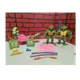 TMNT TOON Turtles Mikey & Raph with  cheapskate 2 & bonus weapons playmates