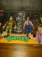NECA Teenage Mutant Ninja Turtles Scale Rat King & Vernon Action Figures