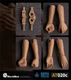 Worldbox At020C 1/6 Figure Hand types Fit 12in Figure Doll Toy AT020 AT011 AT025