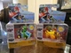 Luigi & Yoshi Nintendo Mario Kart Pull-n-Go Coin Racers, New