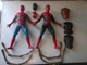 Hasbro Marvel Spider-Man Action Figure Body Parts Lot, Interchangeable, 11pcs