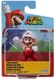 NEW Jakks Pacific World of Nintendo Super Mario 2.5-inch FIRE MARIO Mini-Figure
