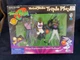 MICHAEL JORDAN 1996 Space Jam TRIPLE PLAY 3 Figures FACTORY Sealed WARNER Bros