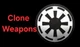 Star Wars 3.75 1/18 3D Printed accessories Clone Trooper Weapons