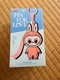Unopened POPMART the Monsters Pin for Love Series Labubu "Z" with QR code AUT