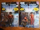 Two Playmates Star Trek: The Next Generation figures Sheriff Worf & Durango Troi