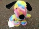 Hallmark Peanuts Snoopy 6" Pastel Tie Dye Rainbow Plush Easter Brand New NWT