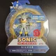 JAKKS Pacific Sonic The Hedgehog Figure Silver 4" with Red Star Ring New