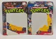 Vintage Playmates TMNT Teenage Mutant Ninja Turtles Baxter & Traag Backer Cards