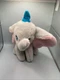 Vintage Official Walt Disney World Dumbo Elephant Toy Plush Stuffed Animal 9"
