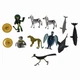 Wild Kratts Figure Lot Of 12 Creature Toys Adventure Animals Discs Zebra Whale