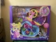 Polly Pocket Tiny Is Mighty Theme Park Backpack Pink Heart Carry Case Kids Toy