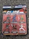 NEW Jada Toys G.I. Joe Nano Metalfigs Set of Six Snake Eyes Cobra Commander Duke