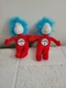2003 11" Kohls Cares Thing 1 Thing 2 Dr Seuss Plush Official Movie Merchandise