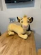 Disney The Lion King Simba Plush Cub Large 20" Stuffed Animal Hasbro Toy 2002