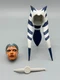 AHSOKA TANO HEAD ONLY w/ eyeball tool 1/6 TMS021 Hot Toys Star Wars Clone Wars
