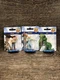 Lot Of 3 /Disney Pixar Toy Story Mini Figures & Cake Toppers Woody/ Bo Peep/ Rex
