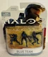 McFARLANE TOYS HALO 3 HEROIC COLLECTION BLUE TEAM 3 PACK MINI ACTION FIGURES NIB