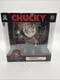 Chucky 4.5" Inch Vinyl Figure Black White Blood Gray by Culturefly - NEW!