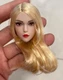 YMTOYS  1:6 YMT073CHead Sculpt Blonde Girl For 12" Female Phicen TBL Figure Doll