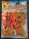 Toy Biz Marvel Super Heroes 1992 HUMAN TORCH Fantastic Four Action Figure SEALED