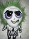 Beetlejuice Kidrobot Striped Tuxedo Phunny 8 Inch Plush Figure