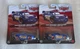 Disney Pixar Cars Fabulous Lightning McQueen blue Mattel Lot Of 2