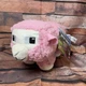 Minecraft Movie Pink Sheep 8" Plush Stuffed Animal Toy Mojang Mattel NWT