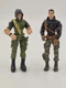 LANARD THE CORPS ELITE TROLL SLADE RAIN Kenji Faction Face-Off! GI JOE FIGURES
