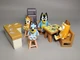 BLUEY & FRIENDS Kitchen Fridge Moose 11 pc Lot Table Action Figures Set Figures