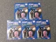 Lot of 5-Vintage-1988 Galoob-Lieutenant Worf Figures-TNG-MOC