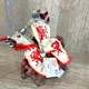Papo White Dragon King Knight with Red Joust with Lance Figure 2006. M5