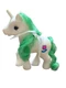 Hasbro My Little Pony Gi-Go Wonder Unicorn Figure Toy Tulip White w Green Hair