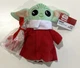 Disney - Star Wars the Mandalorian Grogu Baby Yoda 8" Plush Toy with Candy Canes