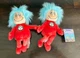 Dr. Seuss's Thing 1 And Thing 2 Plush Toys NWT