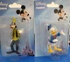 DISNEY Beverly Hills Teddy Bear Company GOOFY AND DONALD FIGURINES SET OF 2