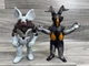 BANDAI KAIJU ULTRAMAN ULTRA MONSTER ALIEN ICARUS / ZETTON ACTION FIGURES LOT